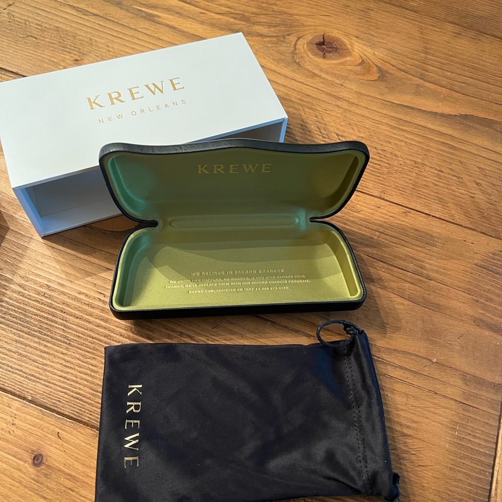 KREWE original box case and sleeve